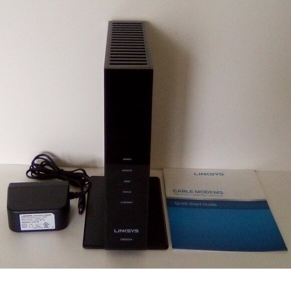 Linksys CM3024 Cable Modem (DOCSIS 3.0 up to 960 Mbps & Internet up to 300 Mbps) - Picture 2 of 2